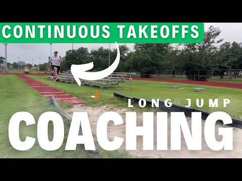 Continuous Takeoffs - Long Jump Takeoff Drill