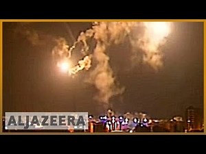 Israeli missile lands in Gaza live on Al Jazeera