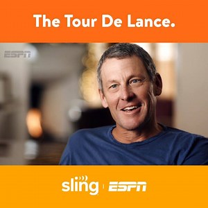 This is gonna be good. Watch Lance, the 2-part documentary, on May 24th and May 31st on ESPN | Sling TV