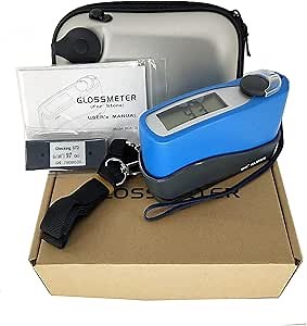 Stone Gloss Meter 60 Degree Glossmeter Mini Size for Marble Granite Tester 0.0~199.9GU Measurement Range