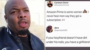 ‪Amazon Prime and clean fingernails are for women. 🙄🙄🙄‬ | KevOnStage