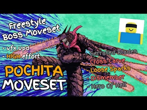 Freestyle Pochita BOSS Moveset | JJS Skill Builder |