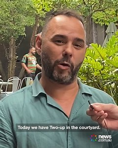 Aussies across the nation have taken to the pub with hopes that two-up luck is on their side! | News.com.au