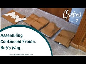 Grace Continuum Frame Solo Install- Quilters Headquarters - 605-334-1611