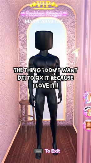 DRESS TO IMPRESS THE MOST GLITCH I LOVE!! #roblox #dresstoimpress #dti