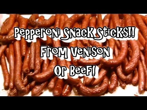 Pepperoni Snack Sticks! (Pepperettes)