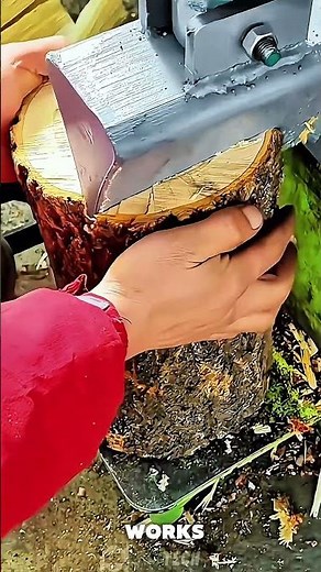 Efficient Log Splitting Tool - Easy and Fast Wood Cutting