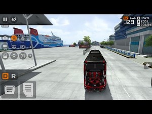 BUS SIMULATOR INDONESIA|| Bus🚌 Driving👮‍♂️ City euro Coach bus Simulator 🔥💯