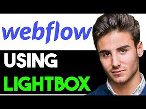 HOW TO USE LIGHTBOX IN WEBFLOW 2025! (FULL GUIDE)