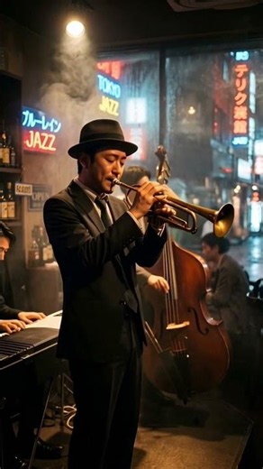 Need to relax? Step into this Tokyo jazz club 🎷🌧️ #stressrelief #tokyo