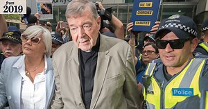 Cheers from abuse survivors as George Pell is jailed for six years