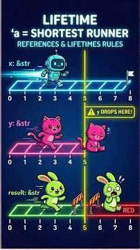 How Rust prevents dangling pointers at compile time 🦀 Part 4 #rustlang #coding #rustprogramming