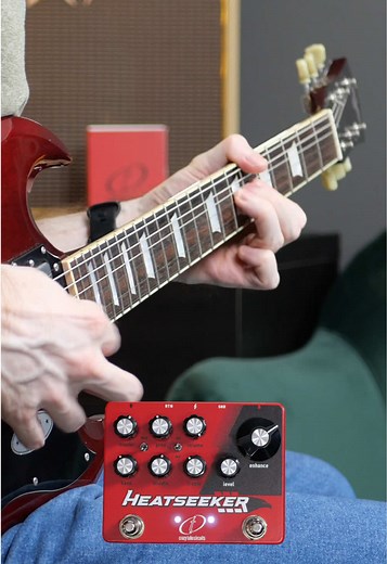 Explore the Crazy Tube Circuits Heatseeker Pedal