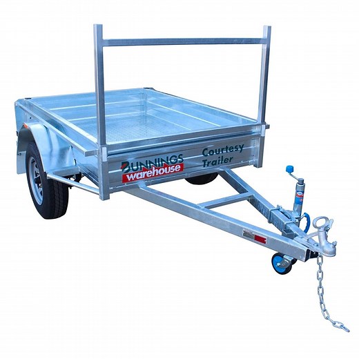 For Hire: 6 x 4 Box Trailer - 4hr