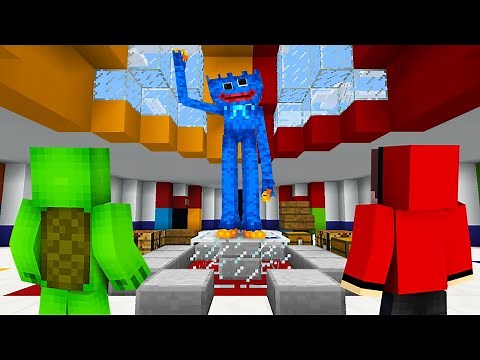 青い化け物に閉じ込められた！【マイクラ脱獄】