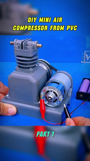 DIY Mini Air Compressor From PVC