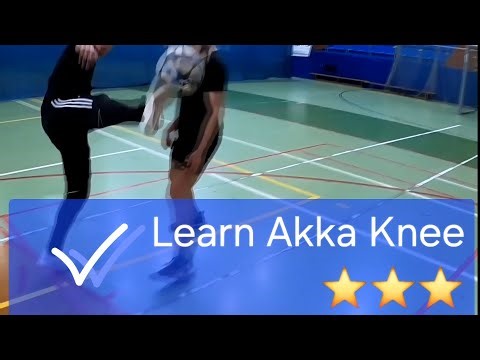 Learn Akka Knee - Mega Skill 😱 #trenerdryblingu #football #skills #footballskills #Dribbling