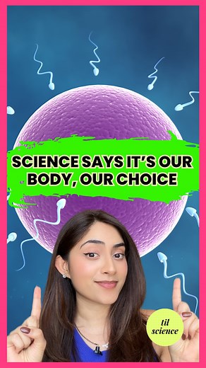 Dr. Harini Bhat (PharmD) | Science Storyteller on Instagram: "It’s biological, I don’t make the rules 🤷🏽‍♀️ TLDR per the science, it is in fact our body, our choice ✨ Study: https://pmc.ncbi.nlm.nih.gov/articles/PMC7341926/ Scientists found that the female egg will slow down any sperm they deem as a weak link or undesirable, while speeding up the sperm they do want by releasing chemoattractants. Ultimately, the female egg has the final say and chooses which sperm will be allowed to successfull