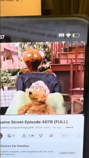 4078 V 8 curly bear baby bear sleeping Denyce graves lullaby Elmo's world sleep 🛌