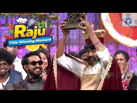 Cook With Comali Season 6 | Raju Title Winning Moment