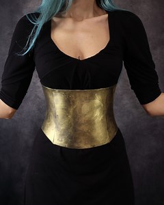 Light "metal" Corset Made With EVA. Alternative Waist Cincher for Gothic, Steampunk or Fantasy Looks. Perfect for Larps or Cosplay Armor - Etsy