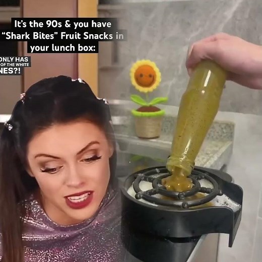 #90skids remember how coveted those white “Shark Bites” fruit snacks were. #nostalgia #90s