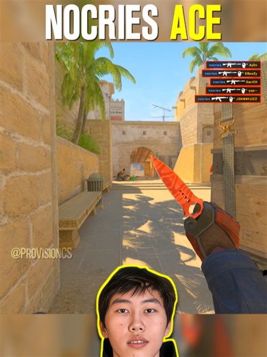 Nocries ACE in CS2 – Clean Gameplay ⚡