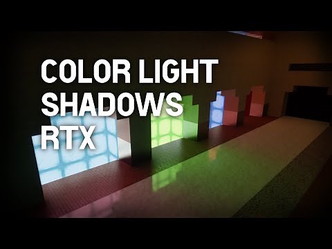 Minecraft RTX MAP JAVA Color Light Shadows DOWNLOAD LINK 1.17.1