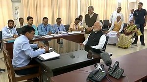 267K views · 763 shares | PM Narendra Modi filed his nomination from Varanasi parliamentary constituency today, a day after his mega roadshow in the temple town drawing a massive crowd. Top BJP leaders, Union Ministers, NDA allies and NEDA leaders accompanied the PM during the process #AbkiBaarKiskiSarkar | Zee News English | Facebook