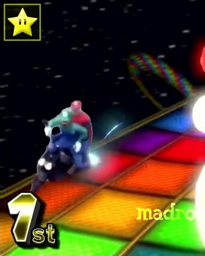 mario kart meme rainbow road