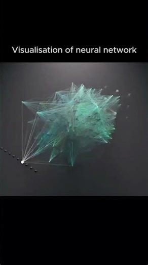 real life visualization of neural network #trending #python #datascience #neuralnetworks #visual
