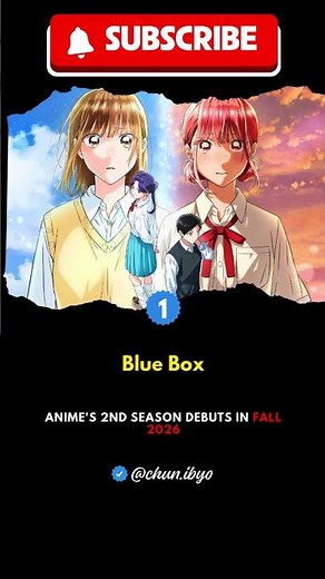 🚨 ANIME BREAKING NEWS ALERT! 🚨 Get the major update on the highly-anticipated Blue Box anime!🔥#manga