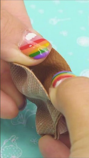 How To Make Mini Handbag For Barbie 😍👜 | MINIATURE IDEAS FOR DOLLHOUSE | #Shorts