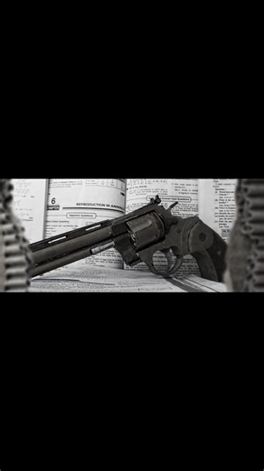 Cardboard Colt python (tutorial on channel) #cardboardgun #viral #cardboard #diy #revolver