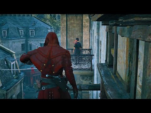 Assassin's Creed Unity Gameplay - The Daredevil - Flawless Stealth Kills, Ranged Takedowns & Parkour