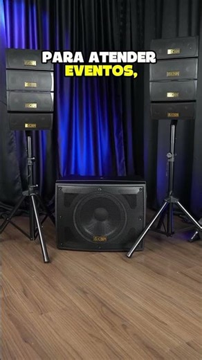 Mini Line Array CSR 5019-H CSR #sistemadeaudio #audioprofissional #enterlight