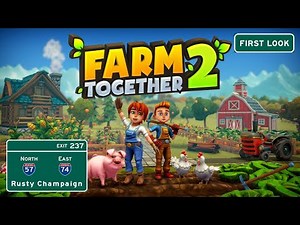 Farm Together 2 First Look - Welcome to Cozy Farm Life! Episode 1
