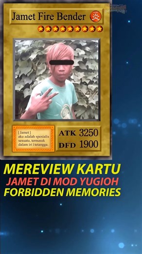Review of the "jamet" cards in Yu-Gi-Oh! Forbidden Memories Mod #yugioh #yugiohindonesia