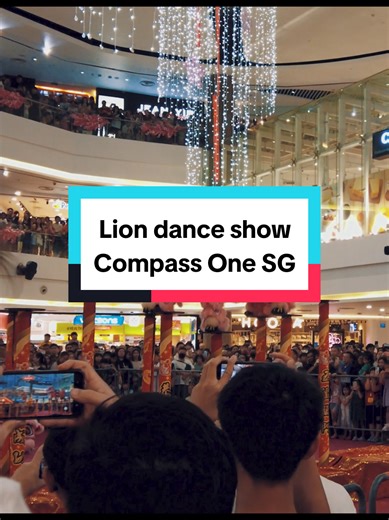 Amazing Pink Lion Dance Performance in Sengkang