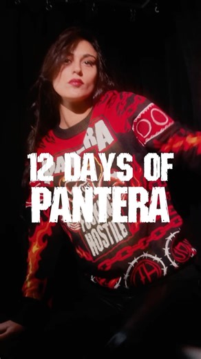 12 Days Of Pantera starts now! 20% Off Black Merchandise today. Link in bio | Pantera