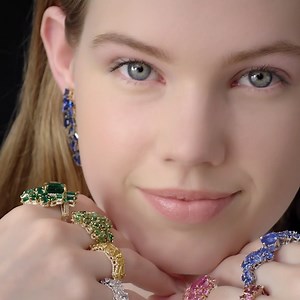 76K views · 2.3K reactions | For the 20th anniversary of Dior Joaillerie, Victoire de Castellane created 'Gem Dior', the largest High Jewellery collection the House has ever unveiled. A new chapter and a chromatic fairytale, this collection was above all conceived as a unique story of stones and colors. See the pieces on.dior.com/gemdior. | Dior | Facebook