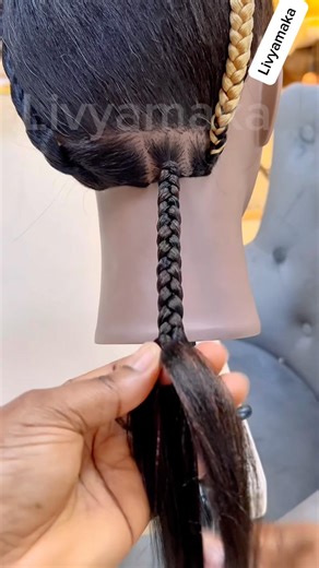 Easy braid tutorial for beginners #braidingtutorial #braids #howtobraid