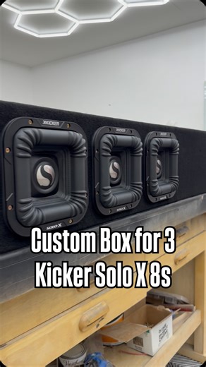 Superior Sounds Car Audio & Tint on Instagram: "Custom Ported Sub Box for under the rear seats of the 2019+ RAM 1500 with a seat lift installed. This one houses 3 Kicker Solo X 8” Subwoofers. #caraudio #customcaraudio #customsubbox #truckaudio #basshead"