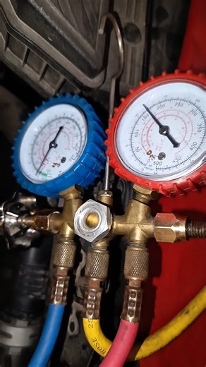How to Check Vehicle AC Leakage with Air Pressure & Gauge #carac #caracleak #leaktest #gmautofix