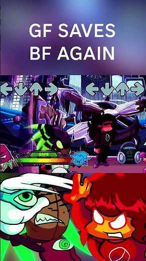 FNF GF saving BF - FULL CUTSCENE #fnf #animation #fnfanimation