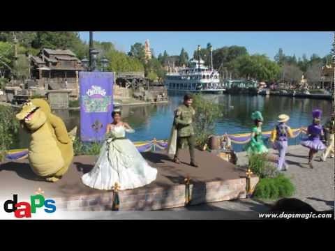 Princess Tiana's Mardi Gras Celebration - New Orleans Bayou Bash - Disneyland