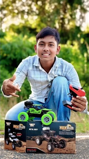 Rc rock master car unboxing test #toys #shots #video