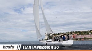 The largest Elan deck salon model yacht, the Impression 50, offers space, comfort and some spirited sailing in a breeze. | boats.com