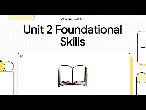 Bluebonnet 2nd Grade Unit 2 Foundational Skills