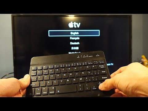 How to Replace Lost or Missing Apple TV Remote w/Bluetooth Keyboard